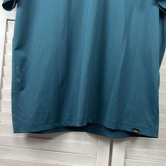 Prana Men's Teal Workout Sun Swim Shirt Large - Picture 5 of 11